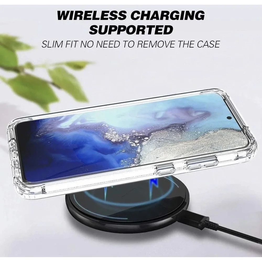 Motorola Edge 30 Phone Case Full-Body‎ Rugged Transparent Purple Blue